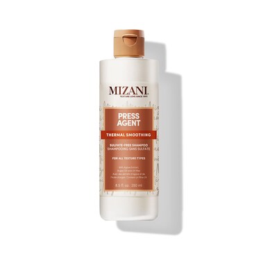 MIZANI Press Agent Sulfate-Free Shampoo - Thermal Smoothing - Moisturizes Hair For Heat Styling, Blowout &amp; Silk Press For Dry &amp; Frizzy Hair, With Argan Oil