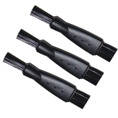 HQRP 3-pack Cleaning Brush Compatible with Philips Norelco QG3385 XA525 YS524 AT895 PT724 AT790 AT810 AT815 1190XD AT895 1255X HQ6710 HQ6725 HQ6730 RQ1062 HQ817 Electric Shaver, Trimmer