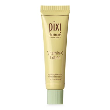 Pixi Beauty Vitamin-C Lotion 50ml   Brighten And Improve Skin Tone   Daily Moisturizer With Orange, Grapefruit, and Olive Oil   Rich Hydration   1.7 Fl Oz