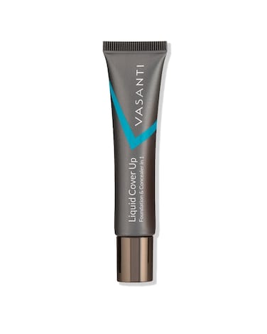 VASANTI Oil-Free Foundation &amp; Concealer in 1 - Liquid Cover-Up (V3) - Full Matte Coverage Long Lasting Paraben-Free Vegan Friendly Makeup