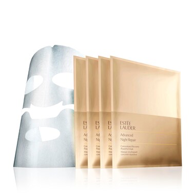 Est&eacute;e Lauder Advanced Night Repair Concentrated Recovery Moisturizing PowerFoil Face Mask with Hyaluronic Acid   Sheet Mask, 4-Pack
