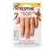 Fingernail Friends Nail Stickers Nail Art for Children, Festive Holiday (50 Stickers)