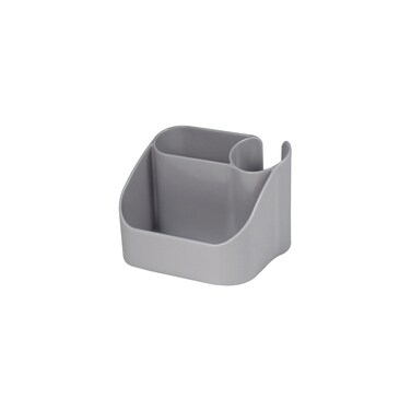 Spectrum Diversified Contour Countertop Hair Care Caddy, Silver