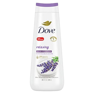 Dove Relaxing Body Wash Calms &amp; Comforts Skin Lavender Oil and Chamomile Cleanser That Nourishes Your Skin 22 oz
