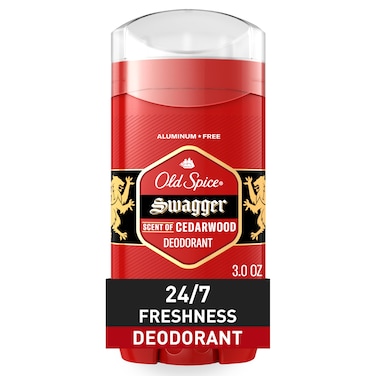 Old Spice Red Collection Deodorant for Men, Swagger Scent, 3.0 oz