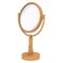 Allied Brass TR-4/3X-GLY Tribecca Collection 8 Inch Vanity Top Make-Up Mirror 3X Magnification, Golden Yellow