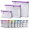 MUMI Travel Toiletry Bag Set 3 Water-Resistant Bags for Toiletries, Makeup, Shaving Essentials, Portable Organizer for Men &amp; Women, Perfect for Travel Essentials