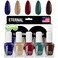 Eternal Beige Nail Polish Set for Women (ELEGANT) - Red Nail Polish Set for Girls - Lasting &amp; Fast Dry Blue Regular Nail Polish for Home DIY Manicure Pedicure - Made in USA, 13.5mL (Set of 5)