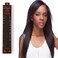 VALENTINE DAY SALE COUPON- EURONEXT Clip in hair extensions, 100% Remy human hair, 14 inches, Straight, Curly, Black
