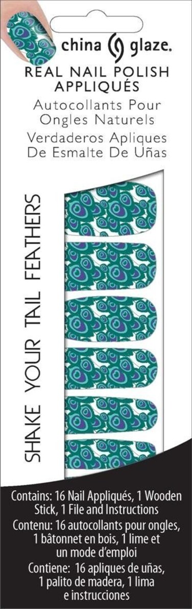 China Glaze Nail Polish, Shake Your Tail Feathers