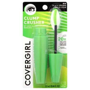 COVERGIRL - Clump Crusher by Lash Blast Mascara, 20X More Volume, Double Sided Brush, Long-Lasting Wear, 100% Cruelty-Free