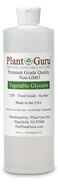 Plant Guru Vegetable Glycerine/Glycerin 16 oz. USP Food Grade Kosher - Great For Skin, Hair, Face, Body, Crafts And DIY Soap Making.