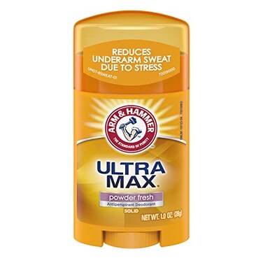 Arm &amp; Hammer Ultra Max Deodorant Powder Fresh, Solid, 1 Oz