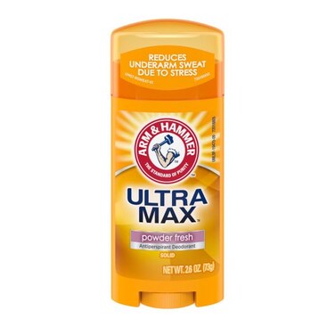 ARM &amp; HAMMER ULTRAMAX Anti-Perspirant Deodorant Solid Powder Fresh 2.60 oz (Pack of 6)