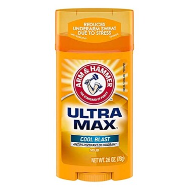Arm &amp; Hammer Deodorant 2.6 Ounce Solid Ultra Max Cool Blast (76ml)