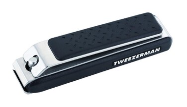 Tweezerman Men's Precision Grip Toenail Clipper, Black