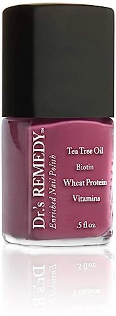 Dr&rsquo;s Remedy Enriched Nail Polish: Non Toxic, All Natural, and Organic - Doctor Formulated: Strengthens, Restores, Heals, and Protects '24-Free' - BRAVE Berry