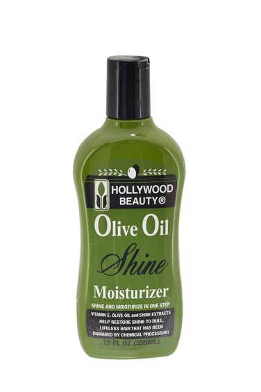 Hollywood Beauty Olive Oil Moist &amp; Shine Moisturizing Hair Lotion, 12 oz (Pack of 3)