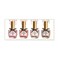 Stupell Industries Makeup Collection Nail Polish Pink Rainbow Fashion, Design by Artist Ziwei Li Wall Art, 7 x 17, Wood Plaque