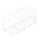 Richards Homewares Cosmetic Tray, 4-Compartment, Clear