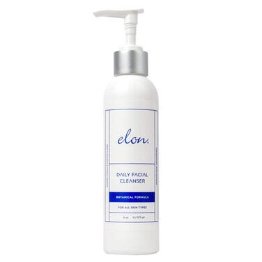 Elon Daily Facial Cleanser - Hydrating Skin Cleanser w/Botanical Extracts - Daily Face Wash- Suitable For All Skin Types (6 fl. oz.)