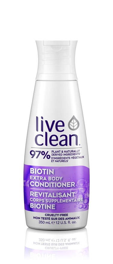 Live Clean Biotin Extra Body Conditioner, 12 Oz