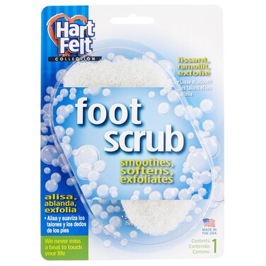 Foot Exfoliating Sponge   Chemical-Free Foot Scrubbers for Smooth &amp; Soft Feet   Gentle Sponge Pad for Callus Removal, Dead Skin &amp; Cleansing   Made in USA - 30 Count