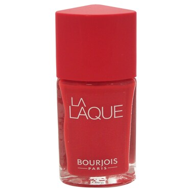 Bourjois La Laque Nail Polish for Women, No. 04 Flambant Rose, 0.3 Ounce