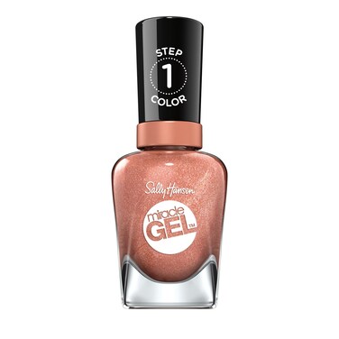 Sally Hansen Miracle Gel&trade;, Terra-Coppa, Long Lasting, Gel-Like Formula, No UV Lamp Needed, Orange Nail Polish