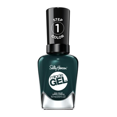 Sally Hansen Miracle Gel&trade;, Jealous Boyfriend, Long Lasting, Gel-Like Formula, No UV Lamp Needed, Green Nail Polish