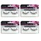 Ardell - False Eyelashes, Double Up #206, Reusable, Black (4-Pack)