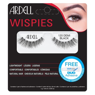 Ardell Ardell Fashion Lashes Strip Lashes - 1 Pair/Pack, 0.5 Oz, 120 Demi Black