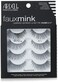 Ardell Faux Mink Lashes False Eyelashes 811 - Luxuriously Lightweight, Knot-Free Invisiband, Reusable Strip Lashes, 4 Pairs, 1 Pack