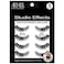 Ardell Studio Effects Demi Wispies False Eyelashes, Custom Layered Wispy Lashes for Natural Volume and Length, 4 Pack