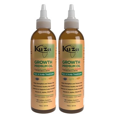 Premium Growth Oil W/Black Cumin &amp; Rosemary 4 Oz. (Pack Of 2)