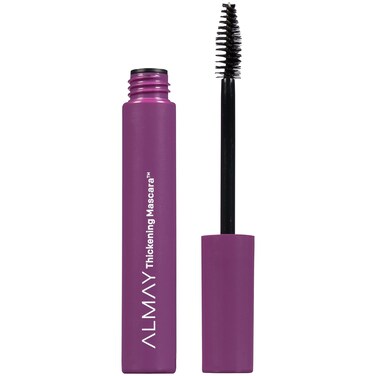 Almay Mascara, Thickening, Volume &amp; Length Eye Makeup with Aloe and Vitamin B5, Hypoallergenic-Fragrance Free, Ophthalmologist Tested, 402 Black (Pack of 1)
