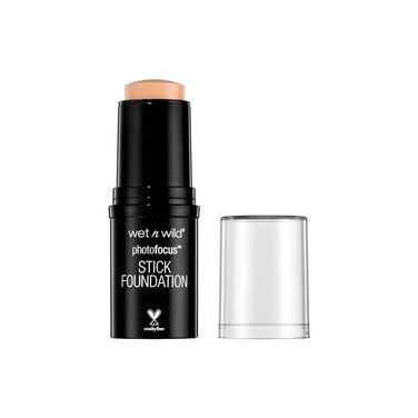 wet n wild Photo Focus Matte Foundation Stick Makeup, Shell Bisque   Vegan &amp; Cruelty-Free