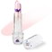 Blossom Lip Gloss Moisturizing pH Lip Balm, Strawberry Scented Color Changing Crystal Lip Stain Tint, Infused with Real Flowers, 3g, Purple