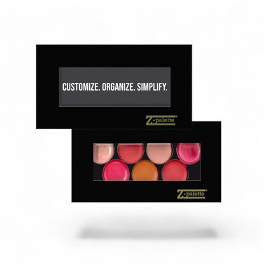 Mini Magnetic Makeup Palette, Empty Magnetic Palette, Universal Magnet makeup palette for Eyeshadows, Powders, Customizable Beauty Organizer with Clear Window