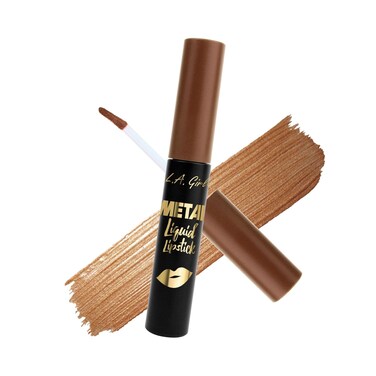 L.A. Girl Metal Liquid Lipstick, Satin Gold GML852