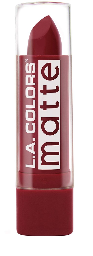 L.A. COLORS Matte Lip Color, Relentless Red CML514