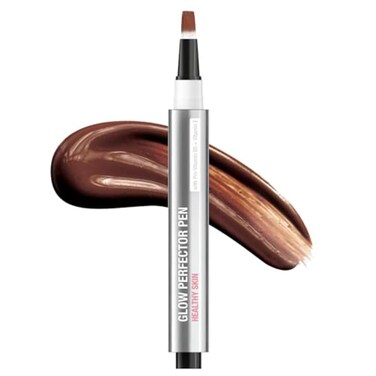 Neutrogena Healthy Skin Glow Perfector Pen, Lightweight Brightening Concealer Pen with Pro-Vitamin B5 &amp; Vitamin E to Brighten Darkness &amp; Dullness for a Natural, Radiant Highlight, Deep, 1 oz