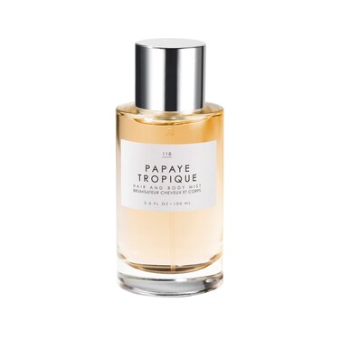 Le Monde Gourmand Papaye Tropique Hair &amp; Body Mist - 3.4oz (100ml) - Floral, Fruity, Sandalwood Fragrance Notes