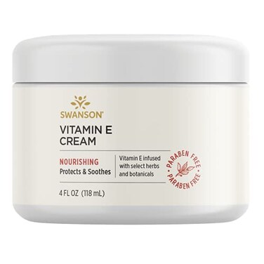 Swanson Vitamin E Cream 4 fl Ounce (118 ml) Cream