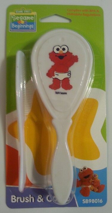 Sesame Street Beginnings - Baby Elmo Brush &amp; Comb
