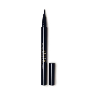 stila Waterproof Liquid Eye Liner, Stay All Day Makeup with Fine Brush Tip Lasting Satin Finish, Smudge-Proof &amp; Transfer-Resistant