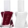 essie Gel Couture Longwear Nail Polish + Top Coat Kit, Gala-Vanting, 0.46 fl. oz.