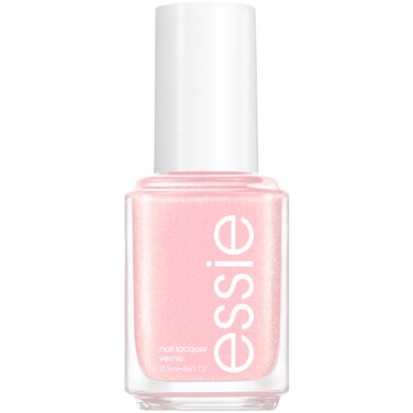 Essie Nail Polish, Salon-Quality, 8-Free Vegan, Iridescent Sheer Pink, Birthday Girl, 0.46 fl oz