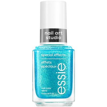 essie Nail Art Studio Special Effects Polish, Pearl, Vegan, Blue Nail Polish, Frosted Fantasy, 0.46 Fl Oz