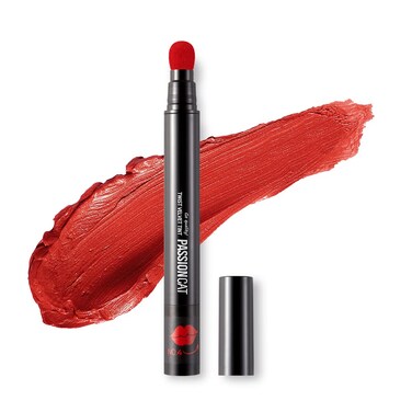 Long Lasting Lip Stain for Lips and Cheek Tint   High Pigment Color   lightweight Matte Finish   Weightless   Full Coverage   Twist Velvet Tint #4 (No.4)